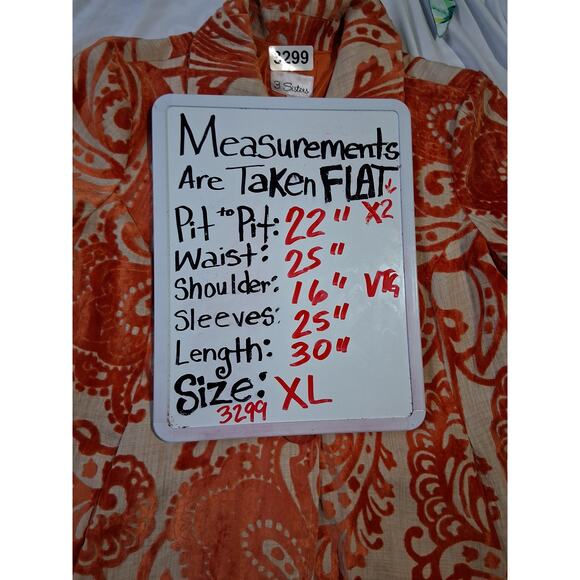 Y2K Vintage Velvet Burnout 3 Sisters Womens  size XL Button Paisley Fall Jacket - Picture 11 of 16